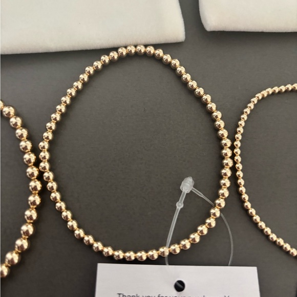 Anela gold filled bracelets 8" - Picture 6 of 9